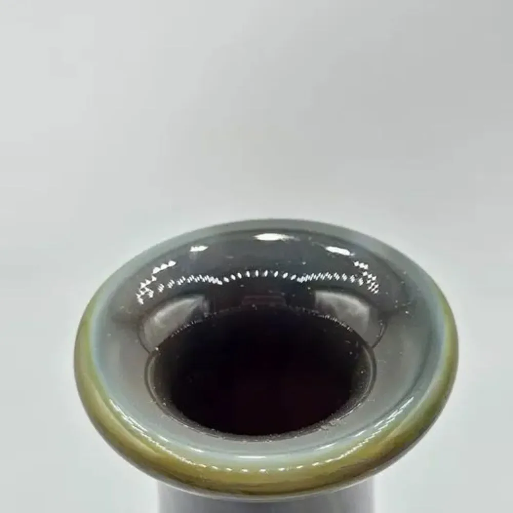 Beautiful Hand Blown Art Vase Signed And Dated 81'